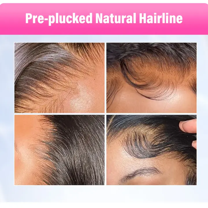 Hot Pre-bleached Deep Wave 13x4 HD Lace/Transparent Lace Frontal Wigs