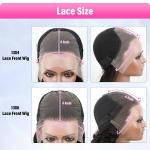 Hot Pre-bleached Deep Wave 13x4 HD Lace/Transparent Lace Frontal Wigs
