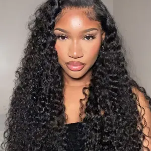 Hot Pre-bleached Deep Wave 13x4 HD Lace/Transparent Lace Frontal Wigs