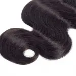 Body Wave Human Hair 4 Bundles with 4x4/5x5 Lace Closure