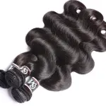 Natural Black Body Wave Bundles 1/3/4Pcs Hair Extensions