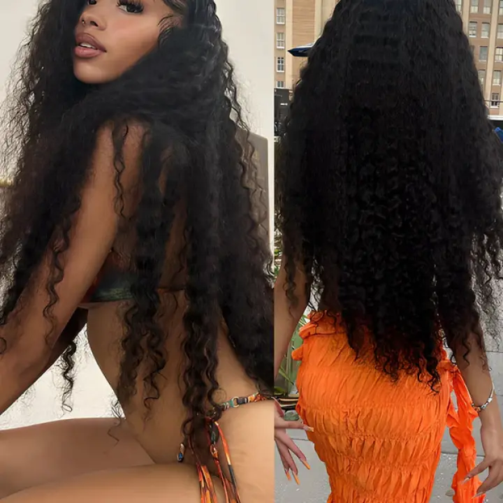 Hot Pre-bleached Deep Wave 13x4 HD Lace/Transparent Lace Frontal Wigs